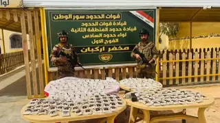 Irak sınırında hava balonuyla uyuşturucu kaçakçılığı girişimi engellendi