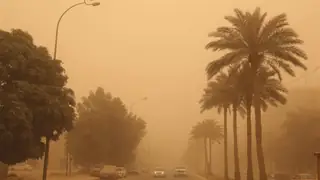 Irak'ta toz fırtınası uyarısı: 10 ilde sıcaklıklar artıyor