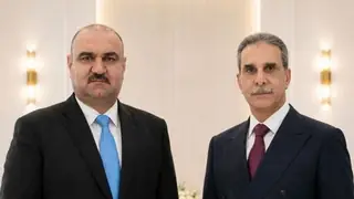 Yüksek Yargi Konseyi Başkanı Zeydan ile Kerkük Valisi Ağa Görüştü