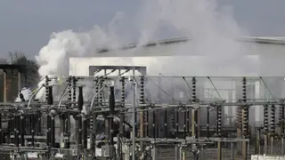 Meysan’da elektrik santralinde yangın çıktı