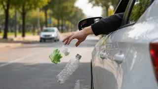 Kürdistan Bölgesi'nde Araçtan Çöp Atana 40 Bin Dinar Ceza