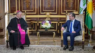Papa, Kürdistan’nin Hristiyanların haklarını koruma rolünü takdir etti