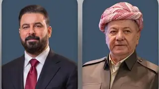 Mesut Barzaniden Ali Zeydiye Tebrik Telefonu