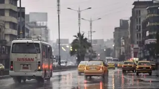 Irak'ta Yağış ve Toz Fırtınası Devam Ediyor