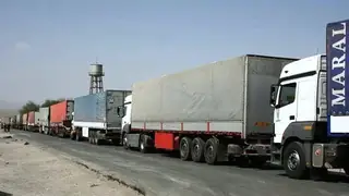 Kermanşah Sınır Kapılarından Irak'a 23 Bin Kamyon Geçiş Yaptı