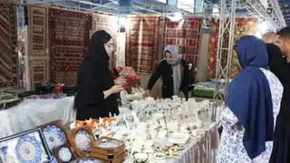 İlam ilinin el sanatları ve kültürel miras sergisi Vasit'te açıldı