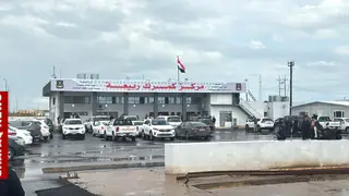 Ninova.. Suriye sınırındaki Rabia sınır kapısının açılışı