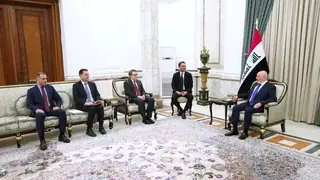 Cumhurbaşkanı, Türk Büyükelçisiyle Su Dosyasını ve İkili İşbirliğini Görüştü