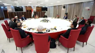 Koordinasyon Çerçevesi, Ammar el-Hekim'in Ofisinde Toplantı Düzenledi