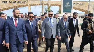 Irak ve Suriye arasındaki Rabia sınır kapısı ticari ilişkilerin güçlendirilmesi için açıldı