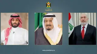 Irak Cumhurbaşkanı'na Suudi Arabistan'dan Kutlama Telgrafları
