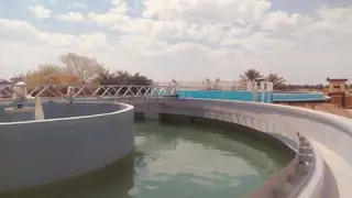 Irak Ulaştırma Bakanlığı Divaniye'de su projesinin deneme işletimine başladı