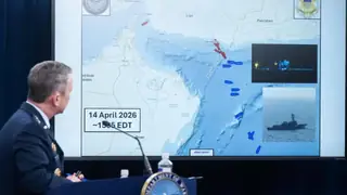 ABD güçleri yaptırıma tabi tankere Hint ve Büyük Okyanus bölgesinde çıktı